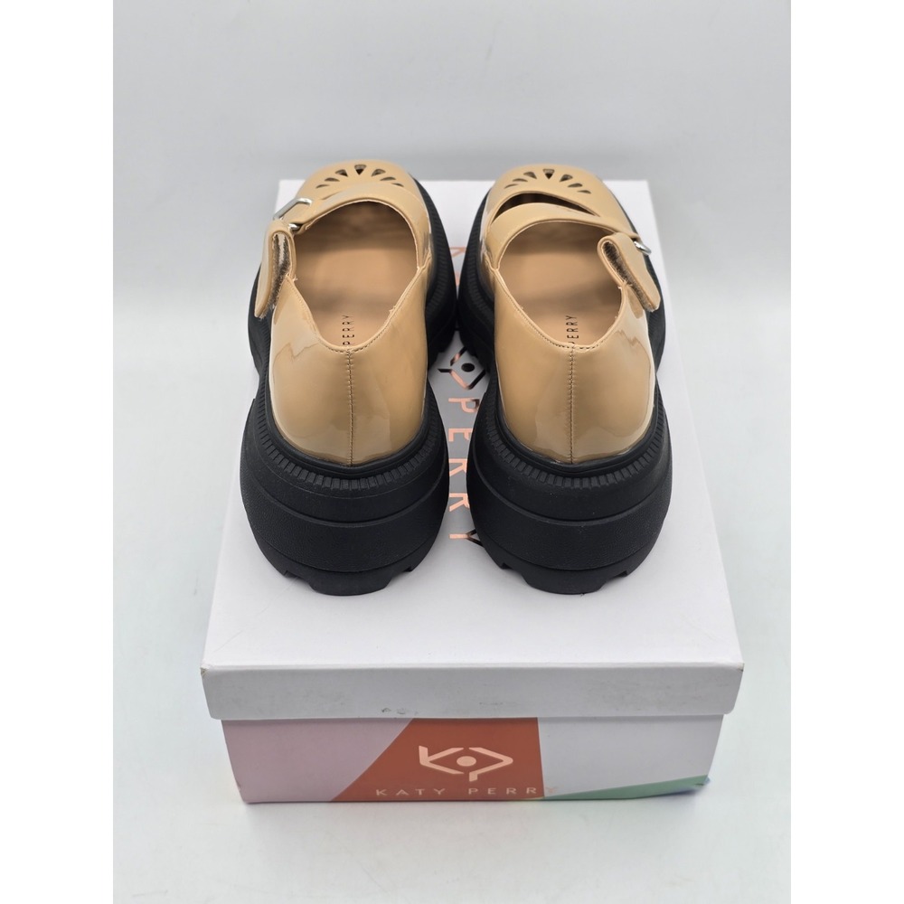 Katy Perry Women's Geli Combat Mary Jane Shoes Size 5M Biscotti Color NWOB - Picture 9 of 14